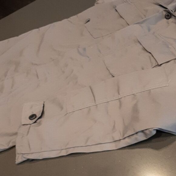 Militay Gray Tac Shirt Jacket - Picture 9 of 10